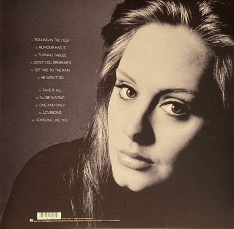 Adele – 21 LP PLAK