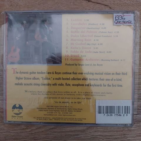 LARA REYES - EXOTİCO CD