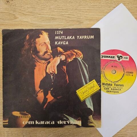 Cem Karaca - Dervişan – Mutlaka Yavrum / Kavga 45LİK PLAK