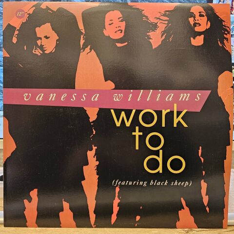 Vanessa Williams Featuring Black Sheep – Work To Do LP PLAK