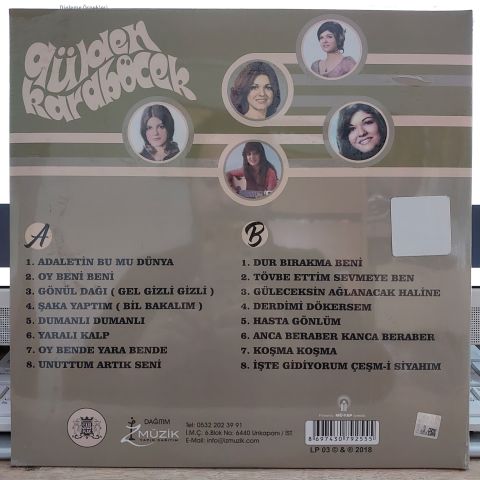Gülden Karaböcek - (1971 - 1973 Orjinal Kayıtları) LP PLAK