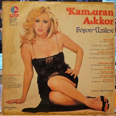 Kamuran Akkor – Boşver Üzülme LP PLAK