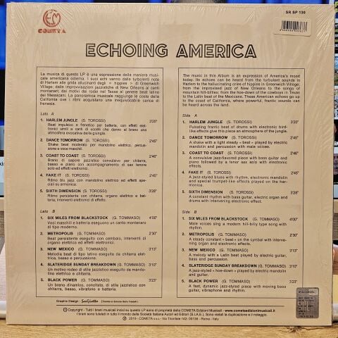 Stefano Torossi / Giovanni Tommaso – Echoing America LP PLAK