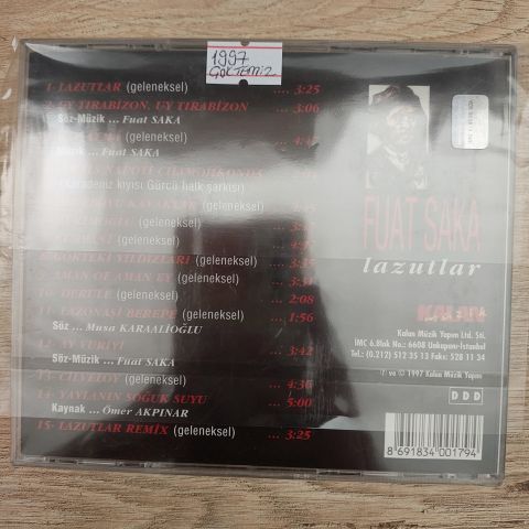 FUAT SAKA - LAZUTLAR CD