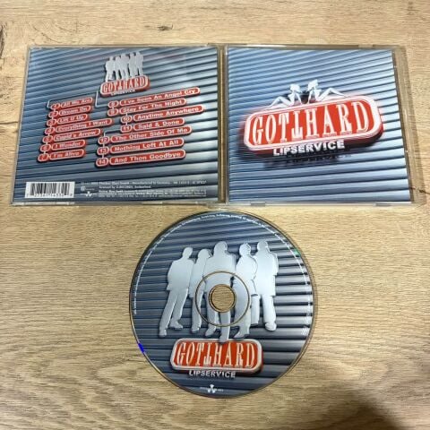 GOTTHARD - LIPSERVICE CD
