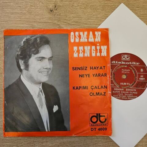 OSMAN ZENGİN - SENSİZ HAYAT NEYE YARAR 45LİK PLAK
