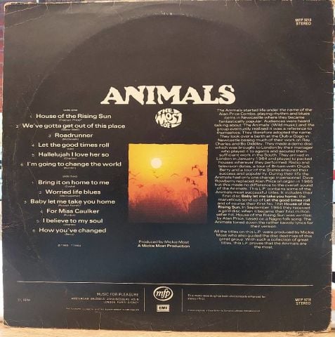 Animals – The Most Of LP PLAK