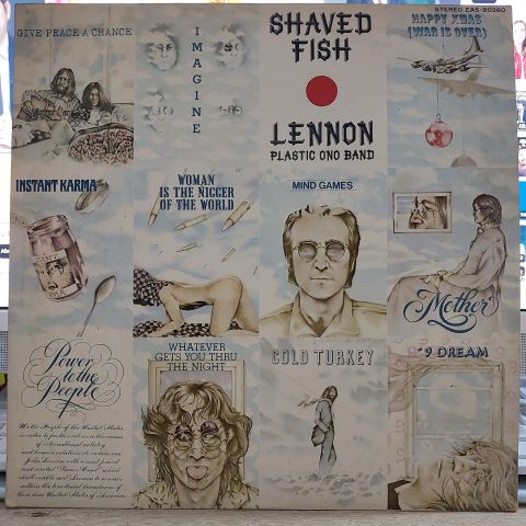 John Lennon, The Plastic Ono Band – Shaved Fish LP PLAK