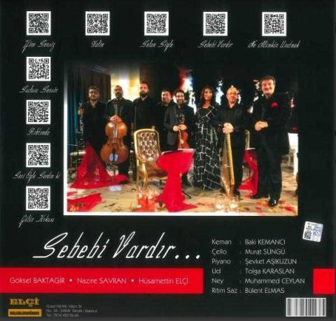 Göksel Baktagir, Nazire Savran, Hüsamettin Elçi - Sebebi Vardır LP PLAK