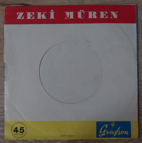 Zeki Müren – Elveda Meyhaneci / Kulakların Çınlasın 45LİK PLAK