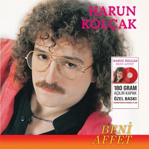 HARUN KOLÇAK - BENİ AFFET LP PLAK RENKLİ KIRMIZI
