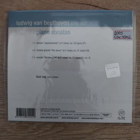 FAZIL SAY - BEETHOVEN CD