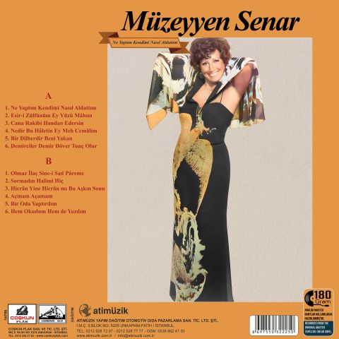 Müzeyyen Senar - Ne Yaptım Kendimi Nasıl Aldattım LP PLAK