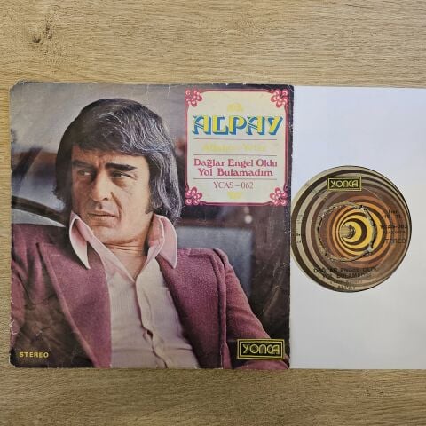 Alpay – Allahım Yeter / Dağlar Engel Oldu Yol Bulamadım 45LİK PLAK
