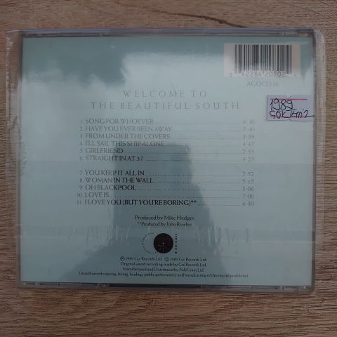 THE BEAUTIFUL SOUTH - WELCOME TO CD