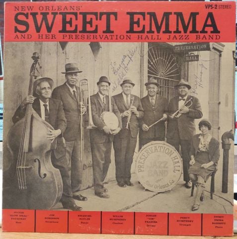 Sweet Emma And Her Preservation Hall Jazz Band – New Orleans' Sweet Emma And Her Preservation Hall Jazz Band LP PLAK