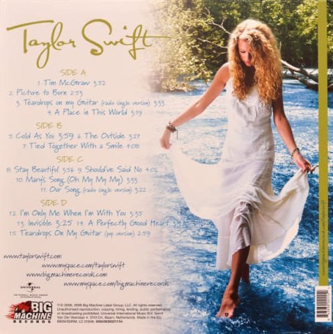 TAYLOR SWİFT - TAYLOR SWİFT LP PLAK