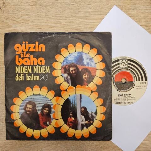 Güzin İle Baha – Nidem Nidem 45LİK PLAK