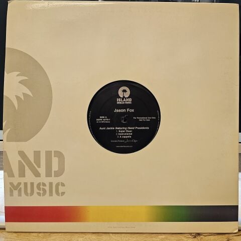 Jason Fox Featuring Hood Presidents – Aunt Jackie LP PLAK