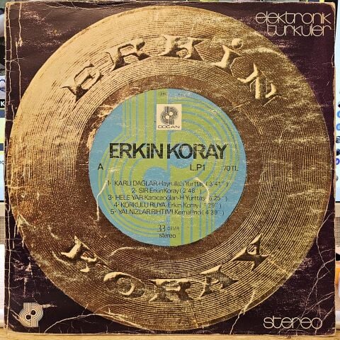 Erkin Koray – Elektronik Türküler LP PLAK