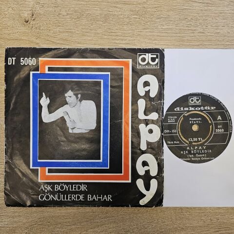 ALPAY - AŞK BÖYLEDİR 45LİK PLAK