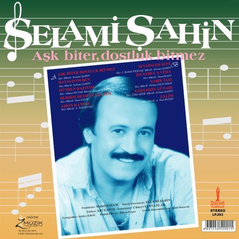 Selami Şahin - Aşk Biter Dostluk Bitmez LP PLAK