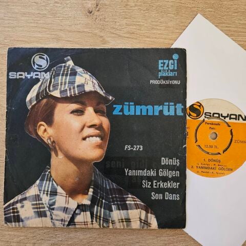 Zümrüt – Dönüş - Yanımdaki Gölgen / Siz Erkekler - Son Dans 45LİK PLAK