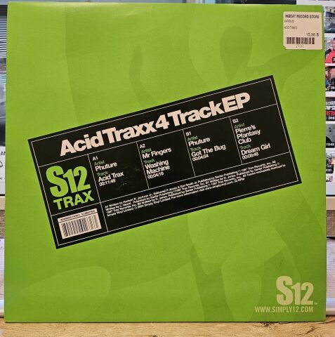Various – Acid Traxx 4 Track EP LP PLAK