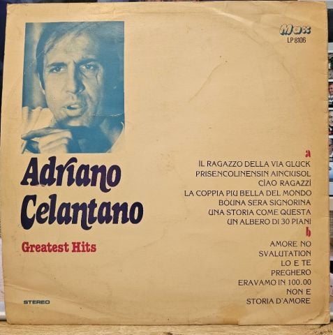 Adriano Celentano – Greatest Hits LP PLAK