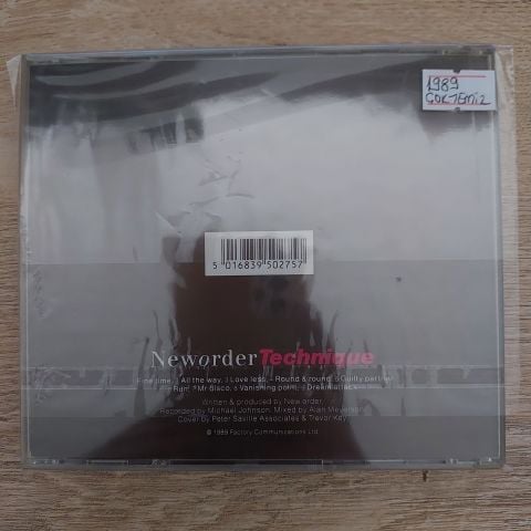 NEWORDER - TECHNİQUE CD