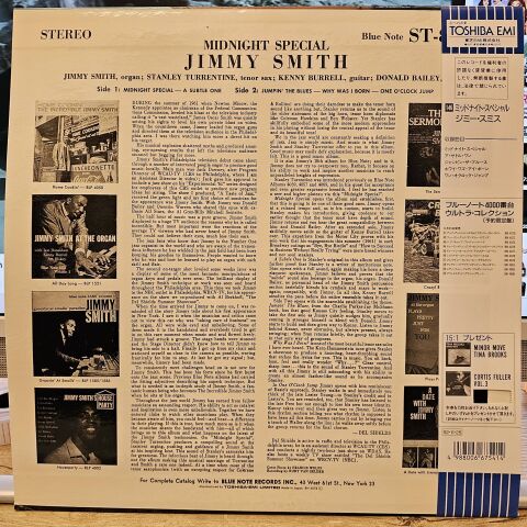 Jimmy Smith – Midnight Special LP PLAK