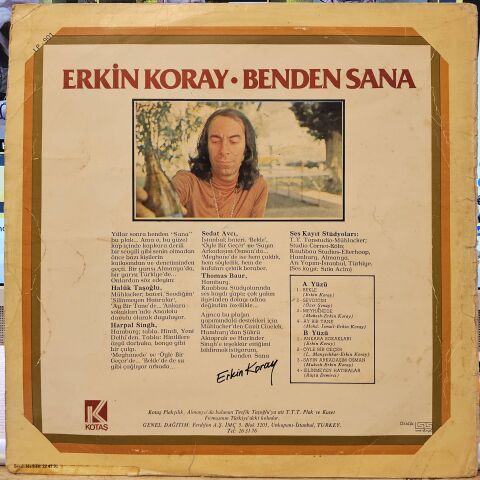 Erkin Koray – Benden Sana LP PLAK
