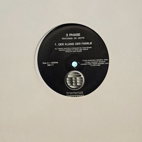 3 Phase Featuring: Dr. Motte – Der Klang Der Familie LP PLAK