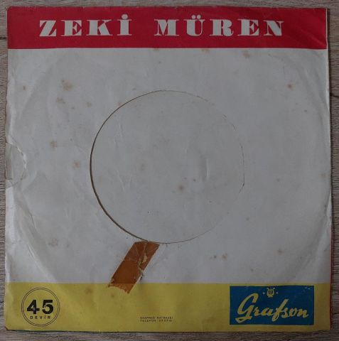 Zeki Müren – Benim De Canım Var / Niçin Baktın Bana Öyle 45LİK PLAK