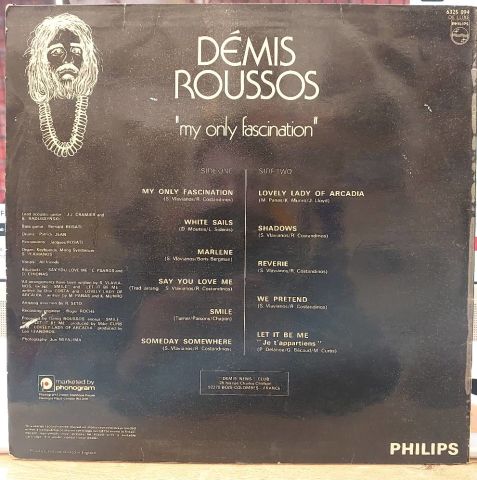 Demis Roussos – My Only Fascination LP PLAK