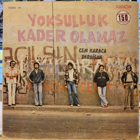 Cem Karaca ve Dervişan – Yoksulluk Kader Olamaz LP PLAK