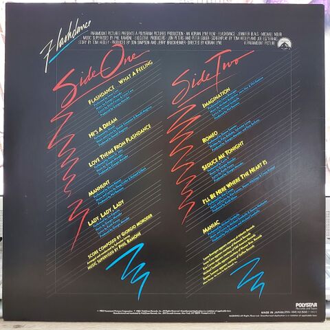 Various – Flashdance (Original Soundtrack From The Motion Picture) LP PLAK