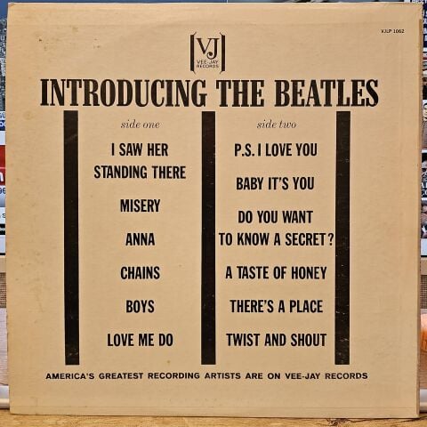 The Beatles – Introducing... The Beatles LP PLAK