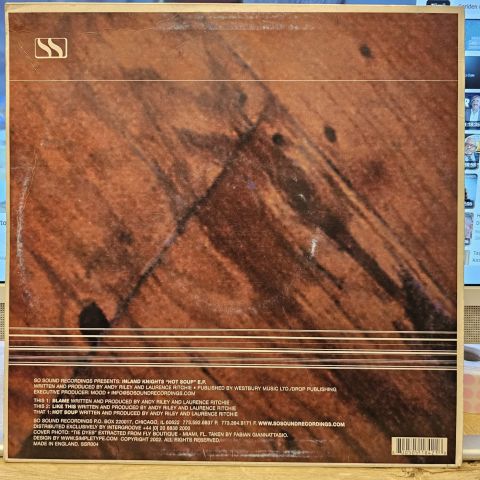 Inland Knights – Hot Soup E.P. LP PLAK