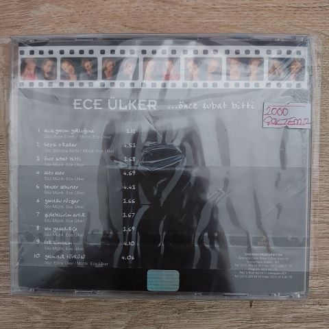 ECE ÜLKER - ÖNCE ŞUBAT BİTTİ CD