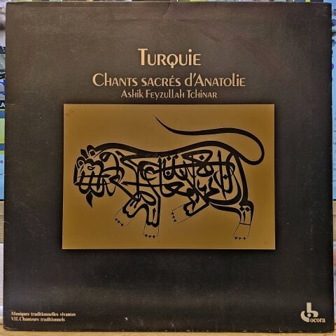 Feyzullah Çınar – Turquie: Chants Sacrés D'Anatolie LP PLAK