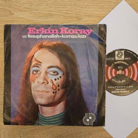 Erkin Koray – Fesuphanallah / Komşu Kızı 45LİK PLAK
