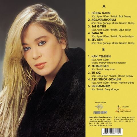 ZERRİN ÖZER - DÜNYA TATLISI LP PLAK