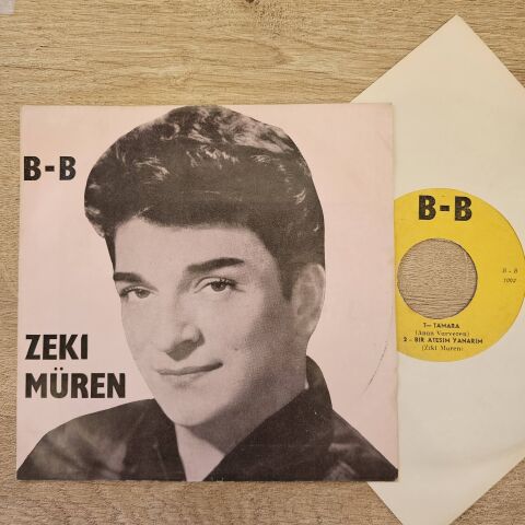 Zeki Müren – Tamara, Bir Ateşim Yanarım / Unut Sevme Beni 45LİK PLAK