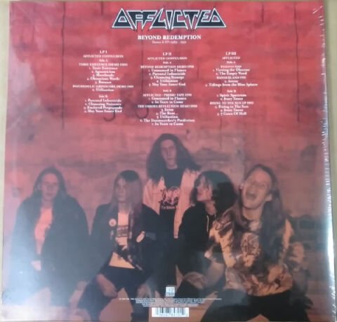 Afflicted – Beyond Redemption (Demos & EPs 1989 - 1992) LP PLAK