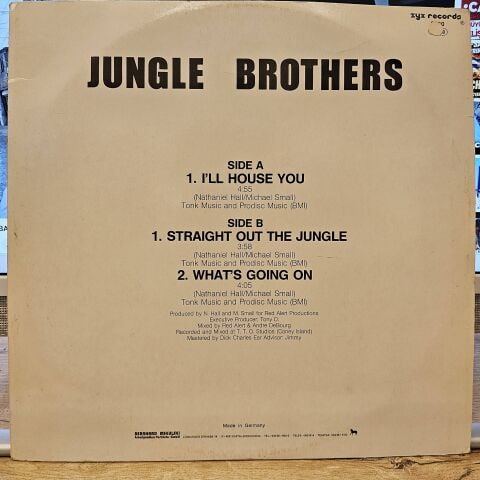 Jungle Brothers – I'll House You LP PLAK
