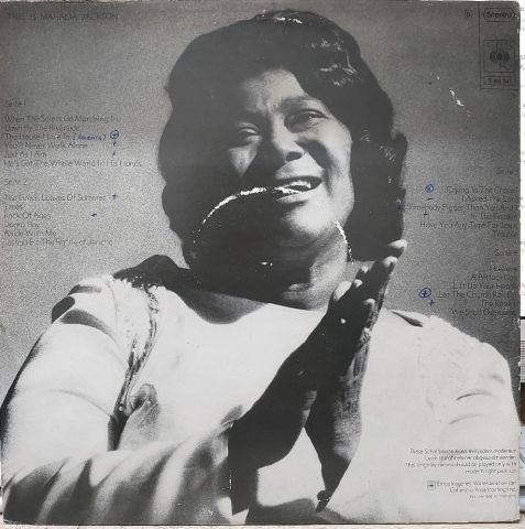 Mahalia Jackson – This Is Mahalia Jackson The World's Greatest Gospel Singer LP PLAK...