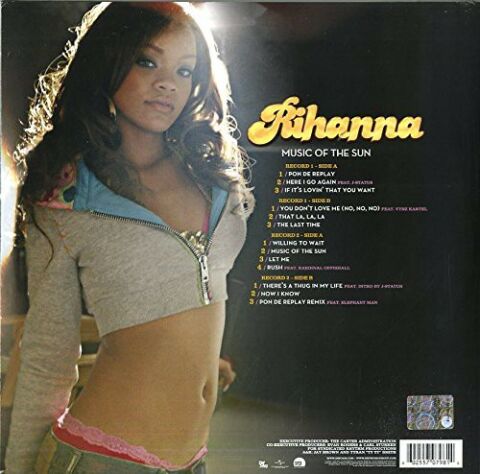RİHANNA - MUSIC OF THE SUN LP PLAK