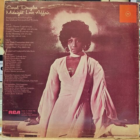 Carol Douglas – Midnight Love Affair LP PLAK