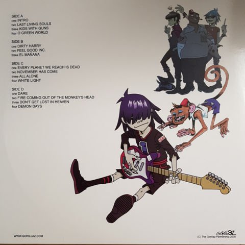Gorillaz – Demon Days LP PLAK